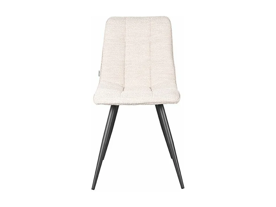 Chaise de salle à manger Jelt - Naturel - Boucle - lot de 2