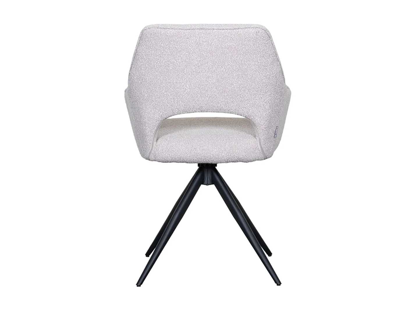 Chaise de salle à manger Finley - Naturel - Boucle - lot de 2