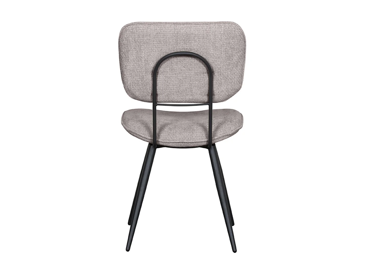 Chaise de salle à manger Liva - Pierre - Elite - lot de 2