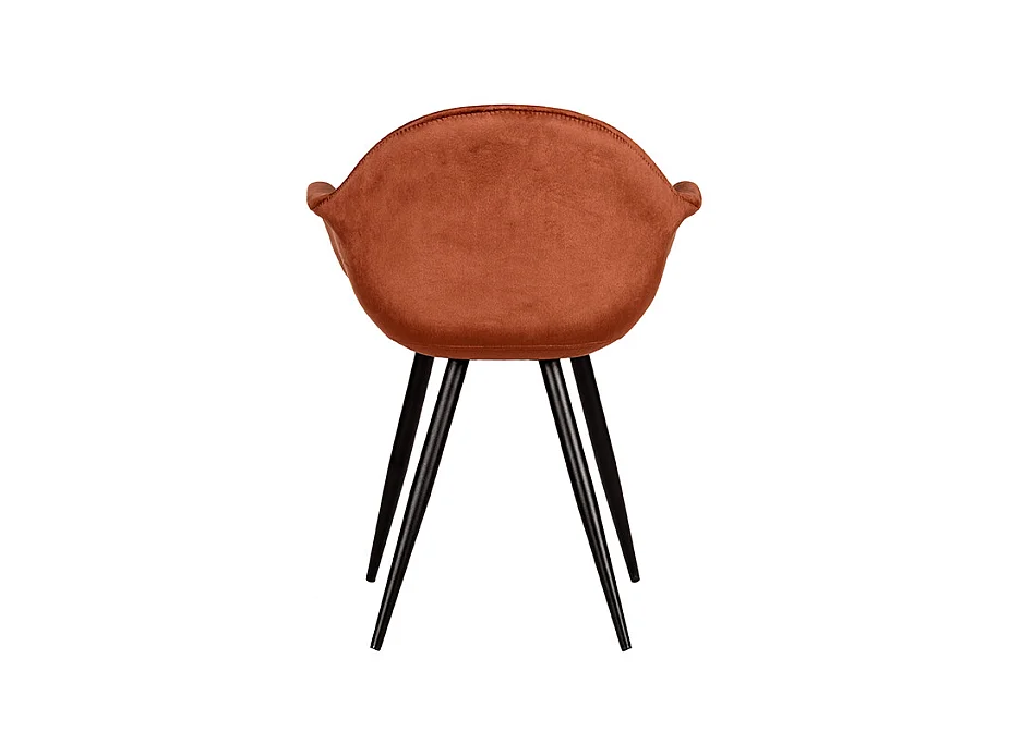 Eetkamerstoel Forli - Rust - Fluweel - set van 2