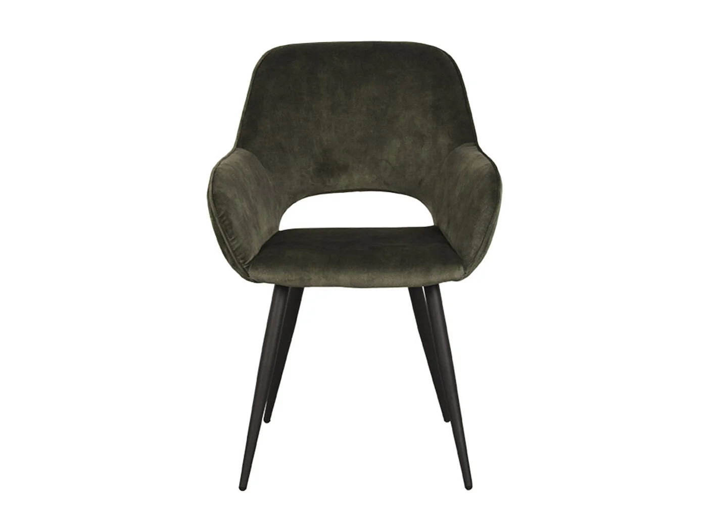 Chaise de salle à manger Fer - 58x57x87 cm - lot de 2