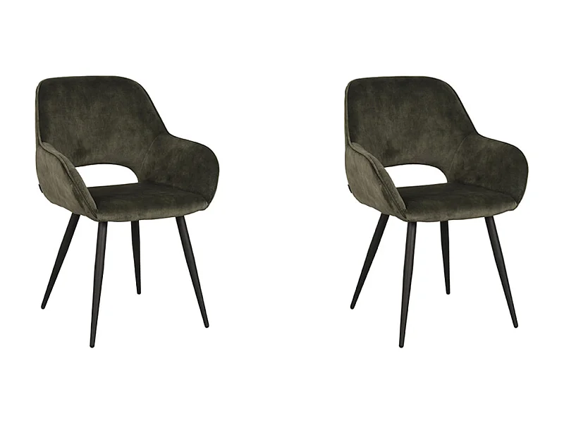 Silla de comedor Fer - 58x57x87 cm - juego de 2