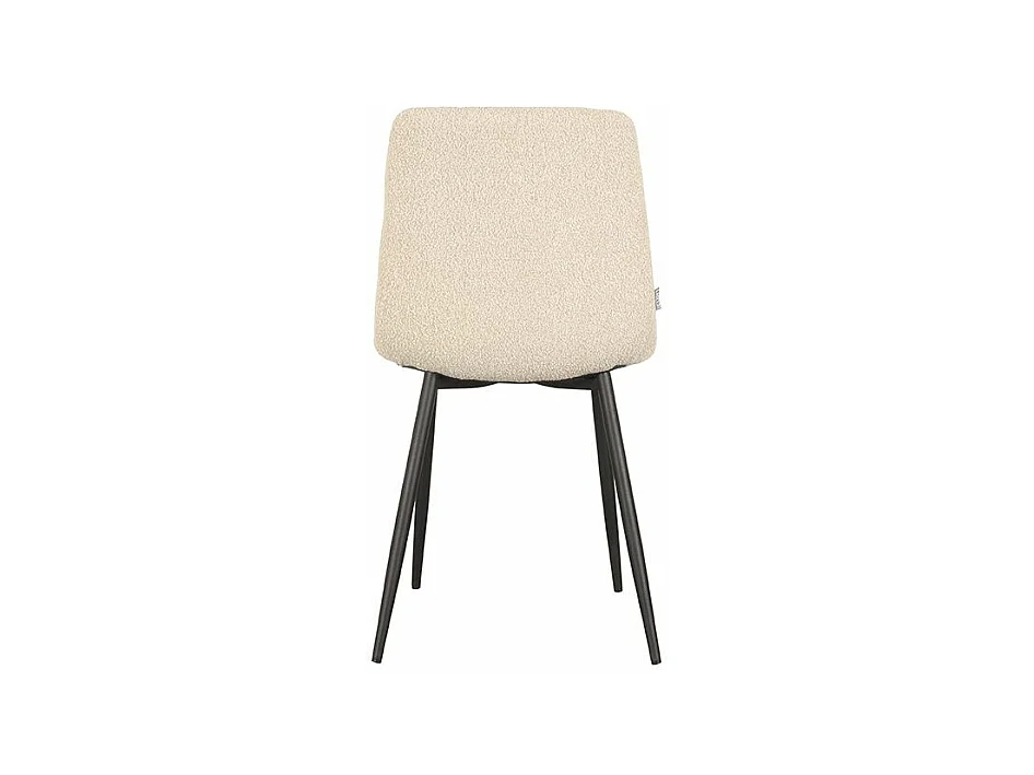 Eetkamerstoel Juul 54x45x89 cm - Zand - Stof - set van 2