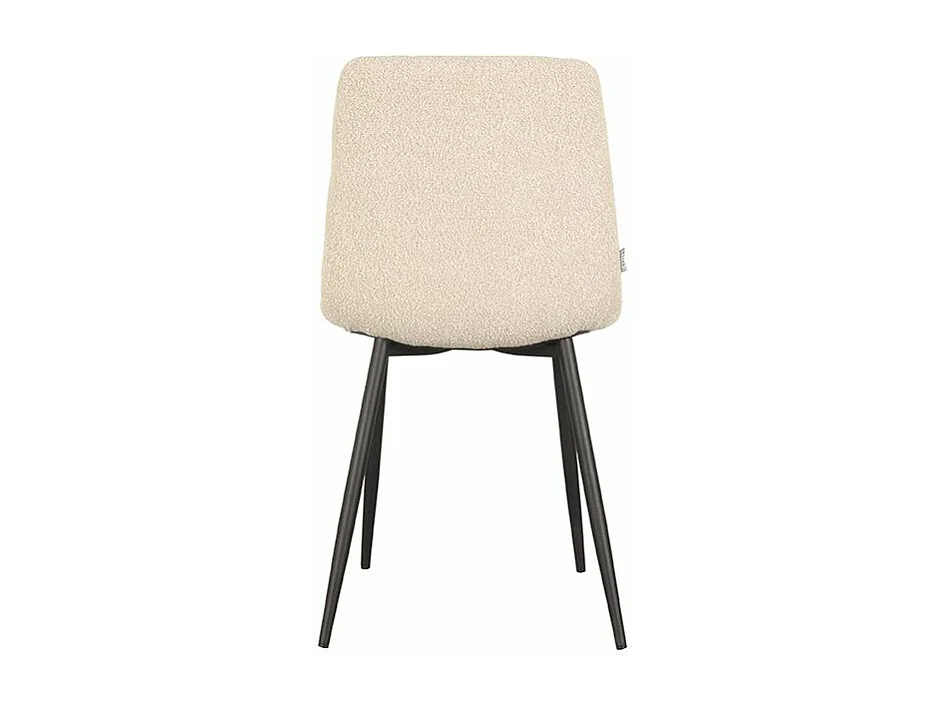 Eetkamerstoel Juul 54x45x89 cm - Zand - Stof - set van 2