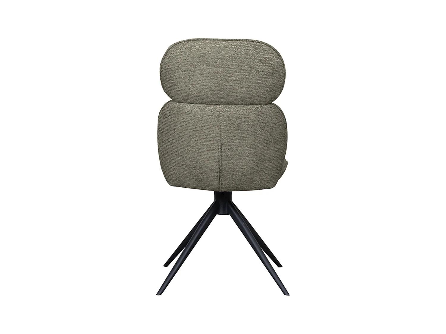 Chaise de salle à manger Finn - Gris truffe - Boucle - lot de 2