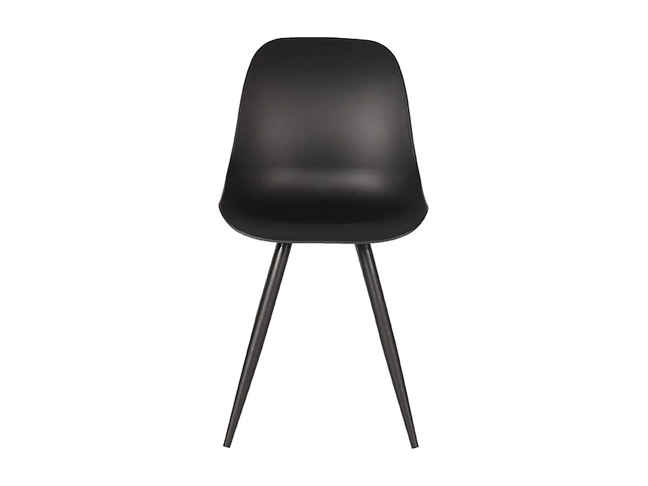 Esszimmerstuhl Monza - Schwarz - Kunststoff - 2er-Set