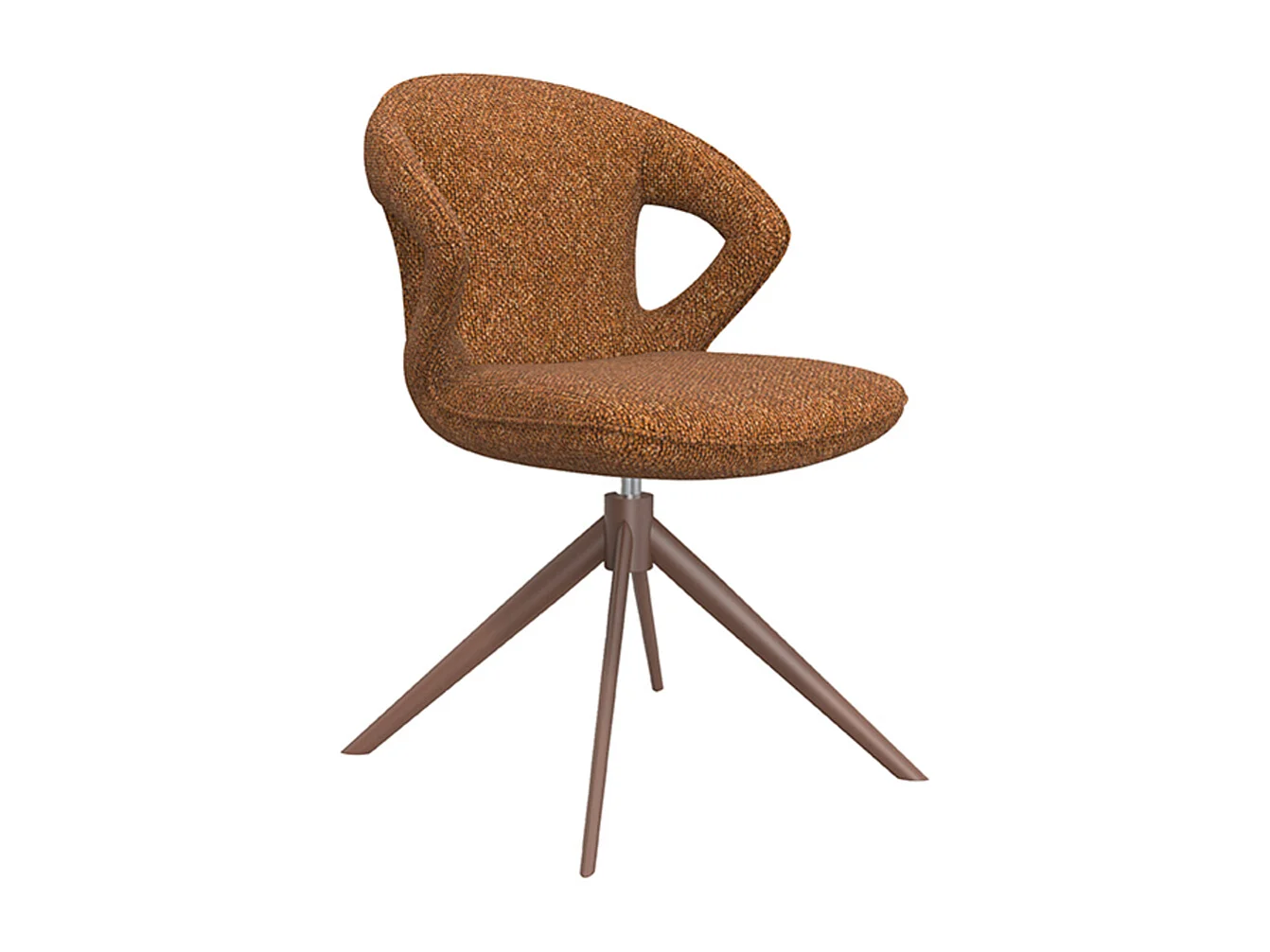 Eetkamerstoel Zurich - Coral - Boucle - set van 2