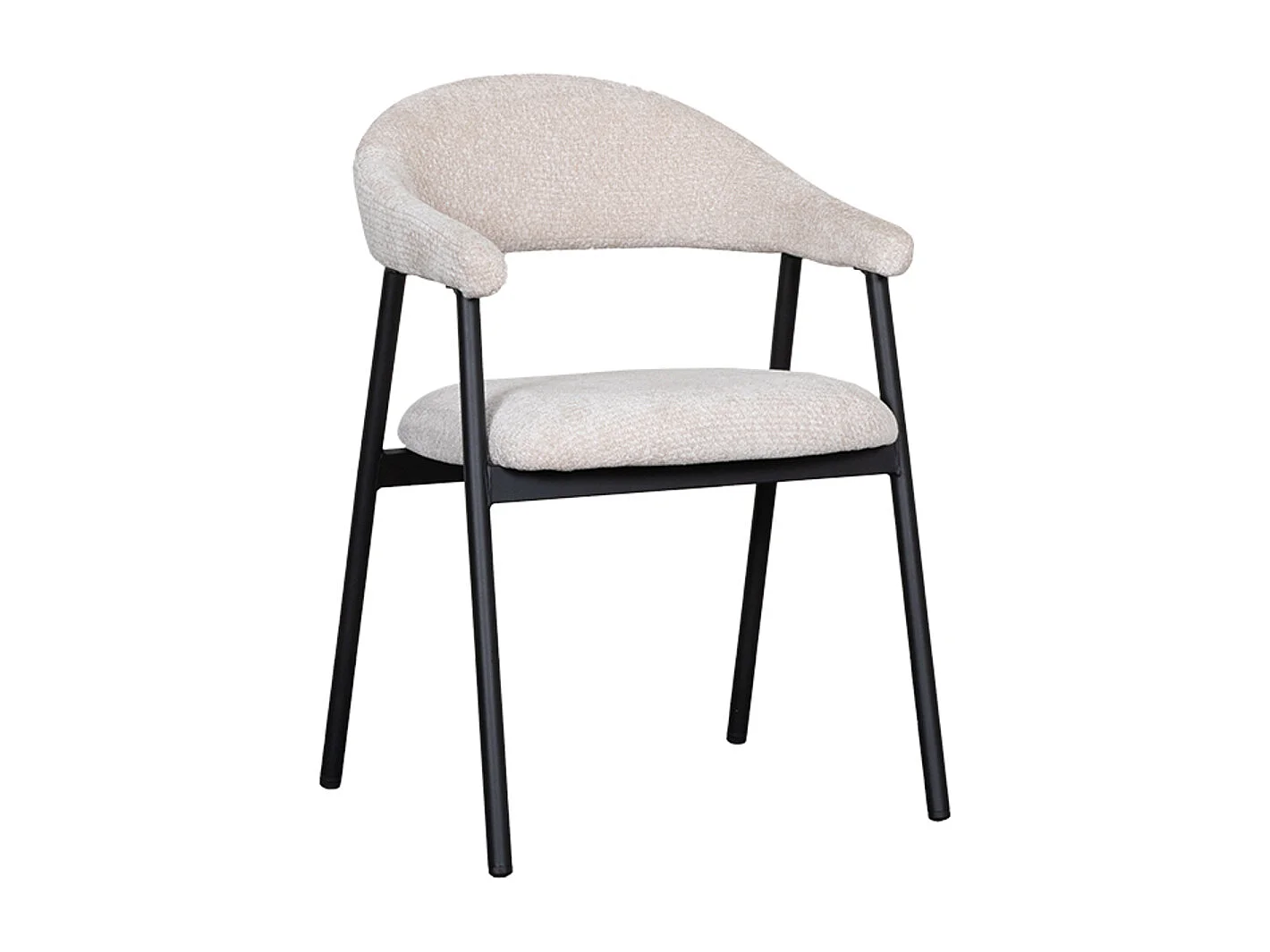 Chaise de salle à manger Amaze - Naturel - Elite - lot de 2