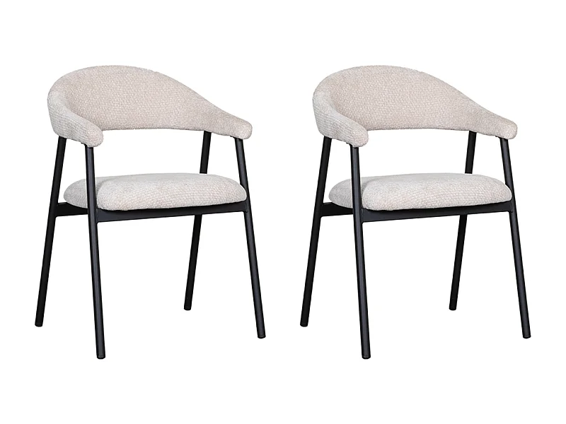 Esszimmerstuhl Amaze - Natur - Elite - 2er-Set