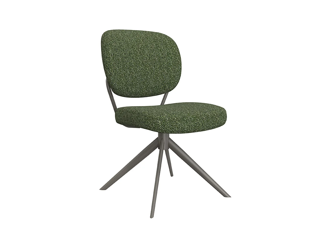 Chaise de salle à manger Geneva - Forest - Boucle - lot de 2