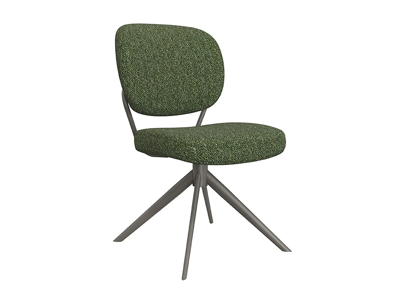 Chaise de salle à manger Geneva - Forest - Boucle - lot de 2