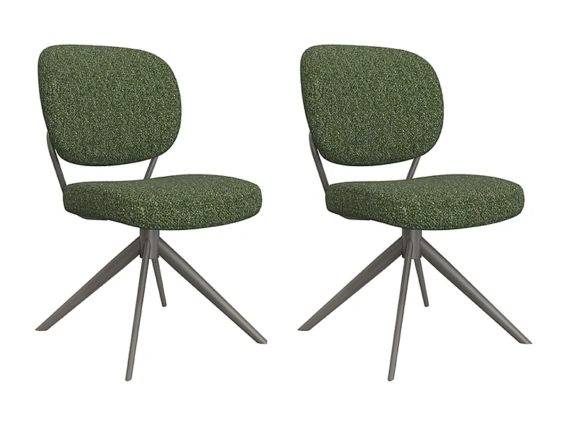 Eetkamerstoel Geneva - Forest - Boucle - set van 2