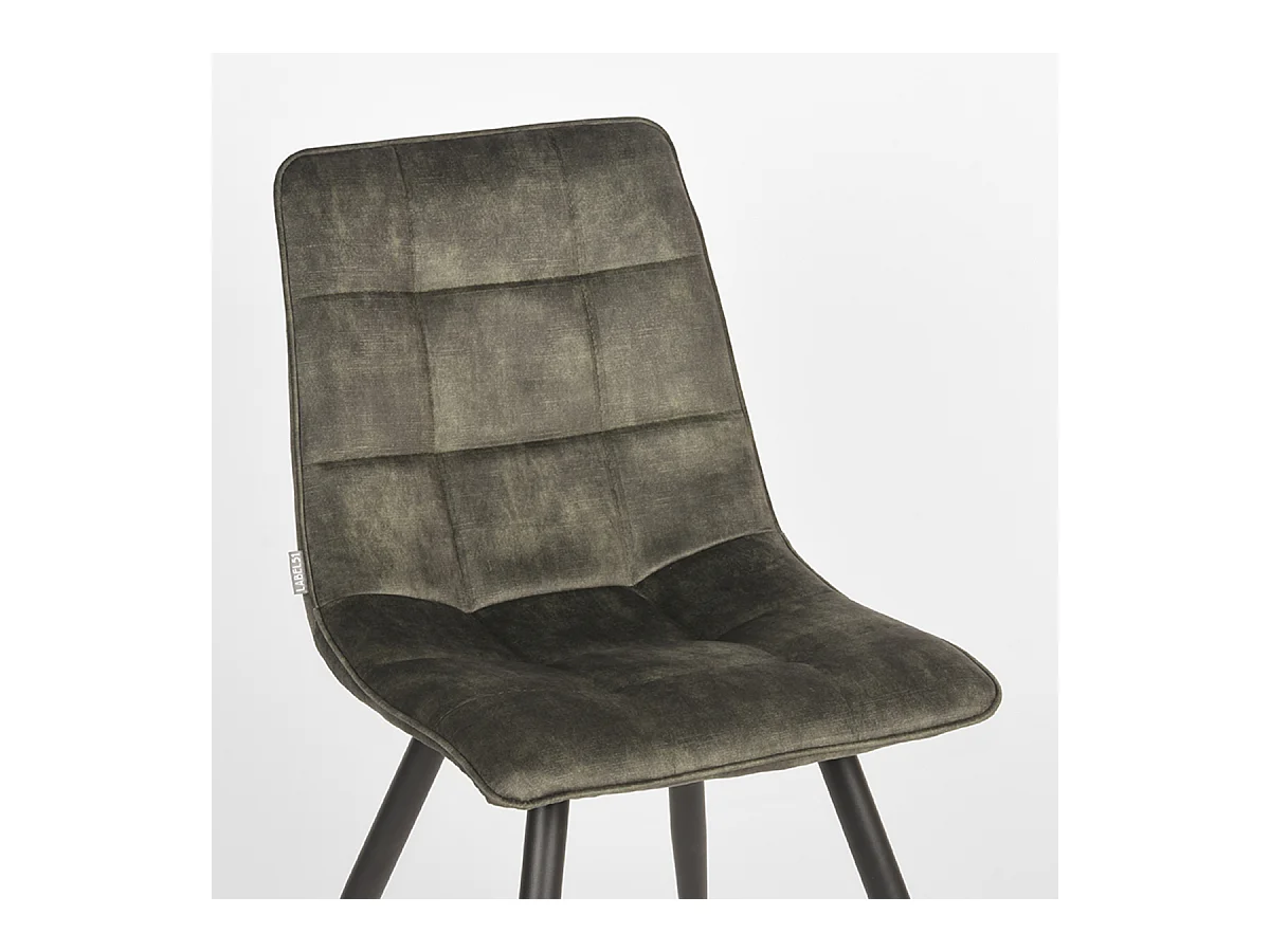 Eetkamerstoel Jelt - Hunter - Velours - set van 2