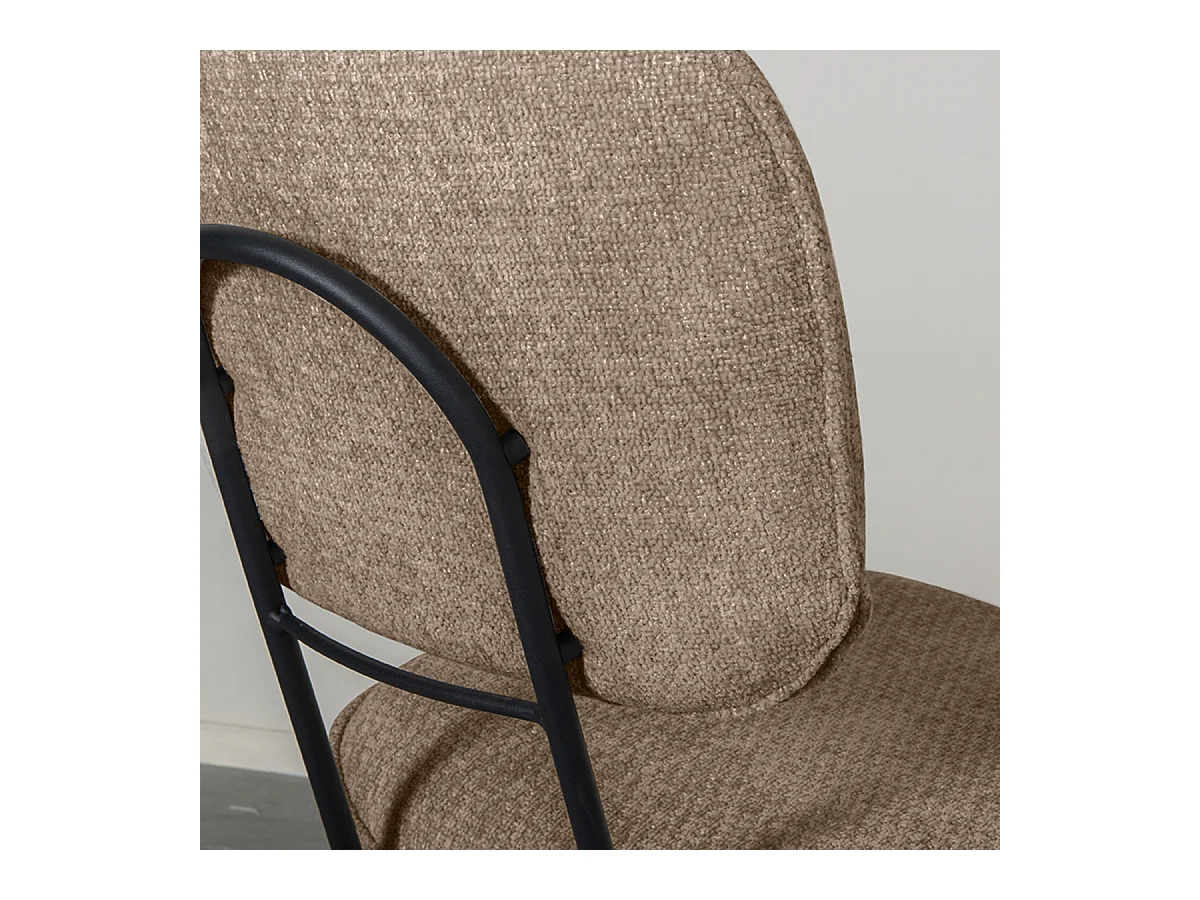 Chaise de salle à manger Liva - Clay - Elite - lot de 2