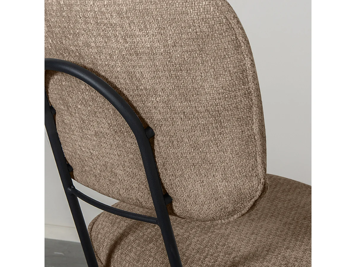 Chaise de salle à manger Liva - Clay - Elite - lot de 2