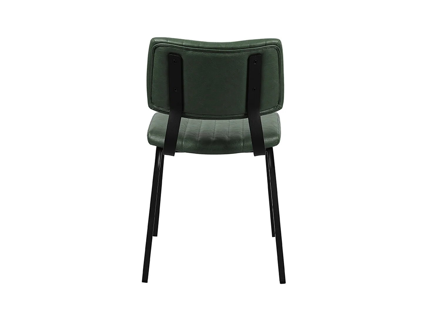 Chaise de salle à manger Gusto - Hunter - Cuir PU - Lot de 2