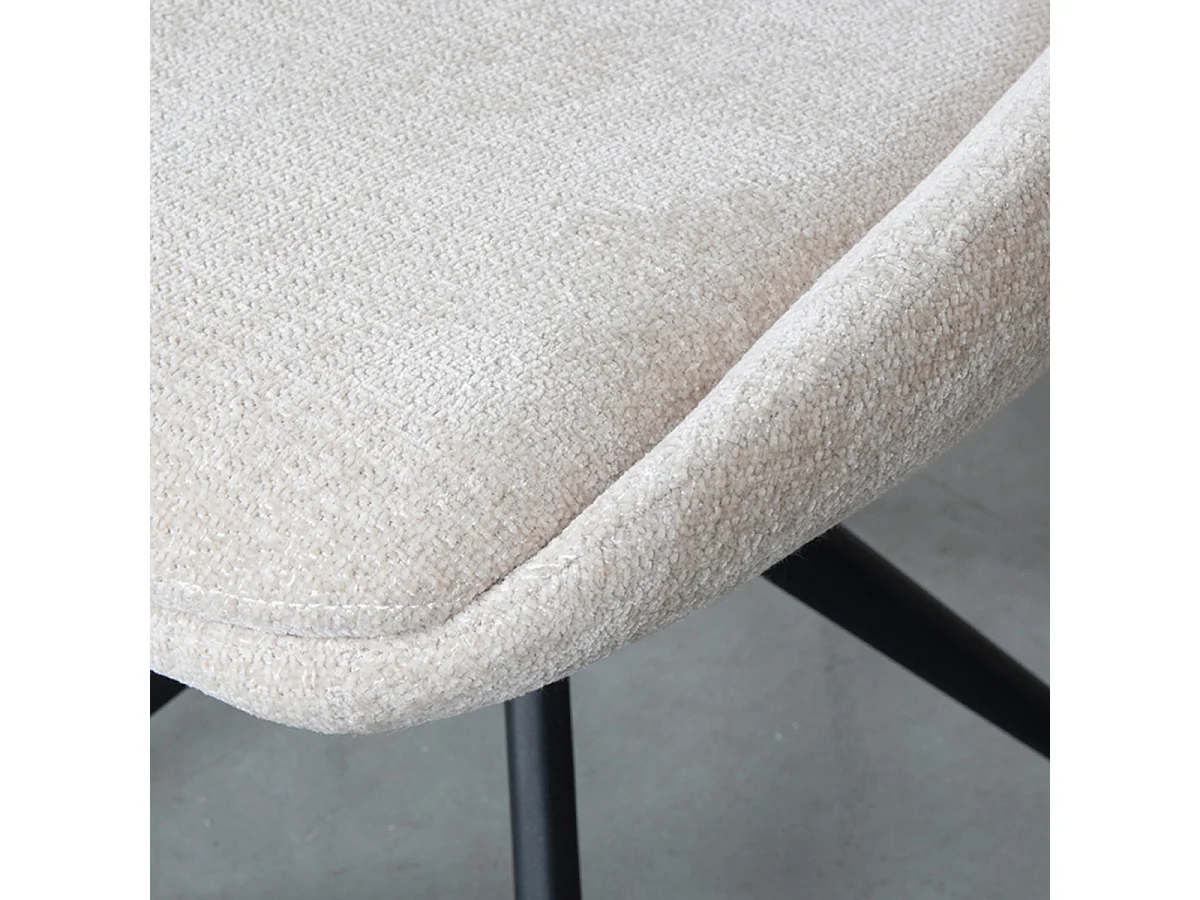 Chaise de salle à manger Marlow - Naturel - Elite - lot de 2