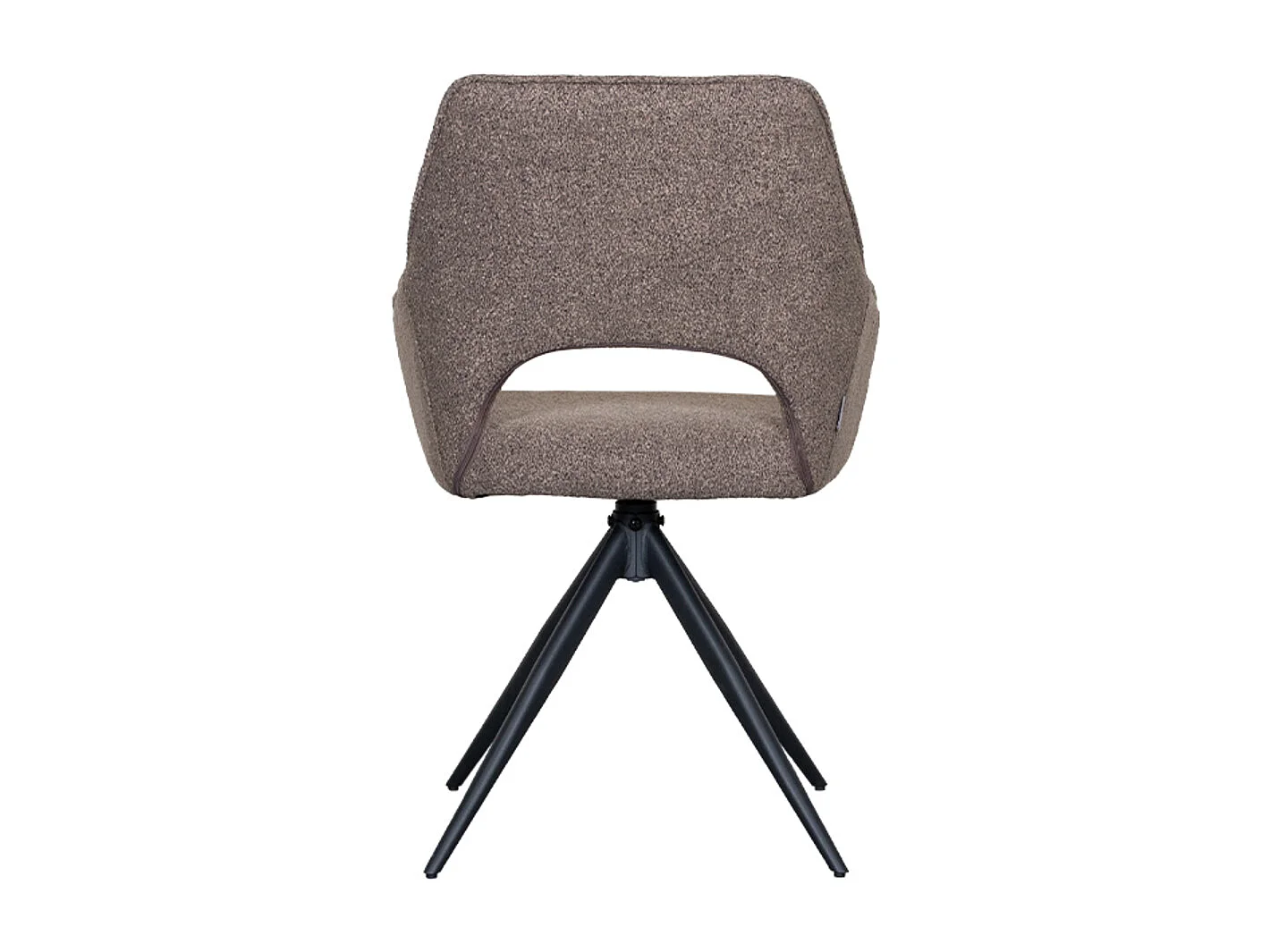 Chaise de salle à manger Finley - Marron - Boucle - lot de 2