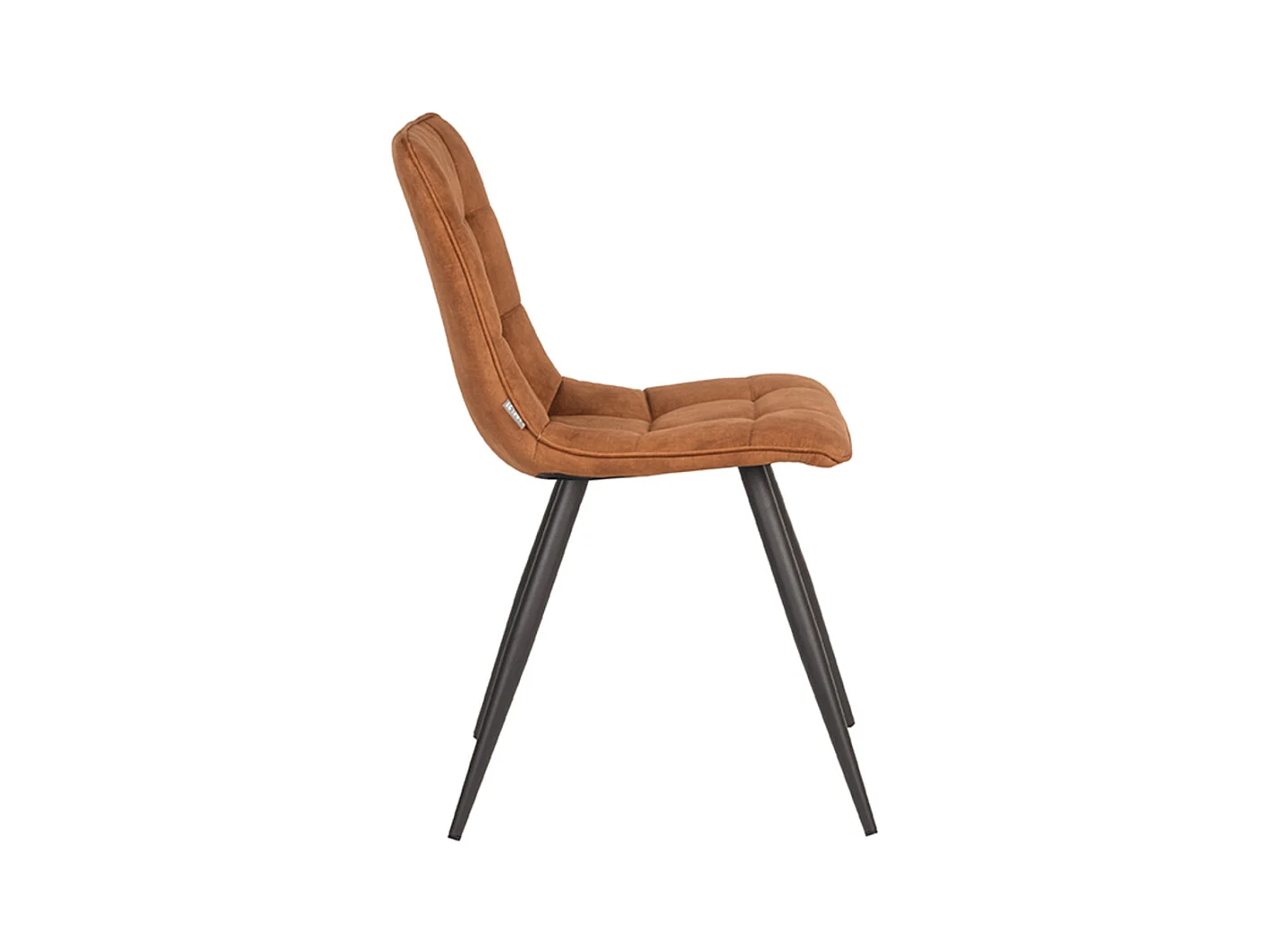 Eetkamerstoel Jelt - Oker - Velours - set van 2