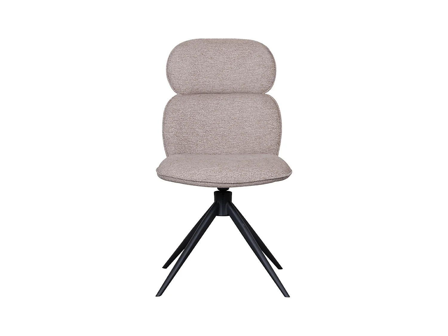 Chaise de salle à manger Finn - Naturel - Boucle - lot de 2