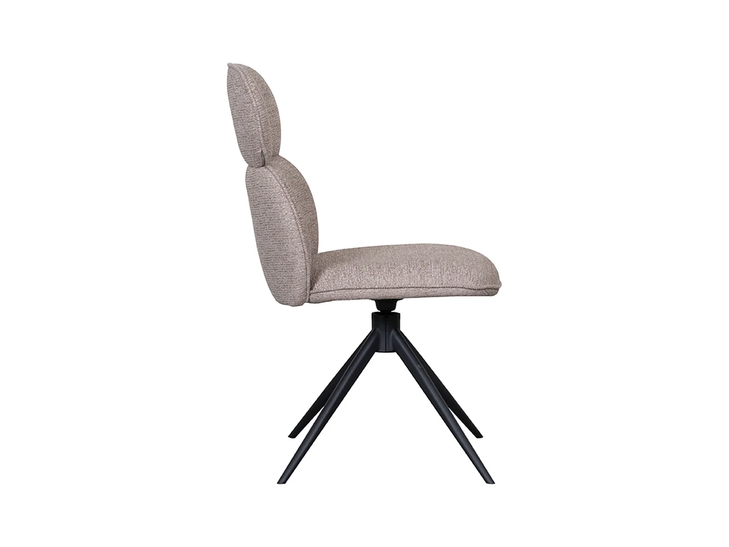 Chaise de salle à manger Finn - Naturel - Boucle - lot de 2