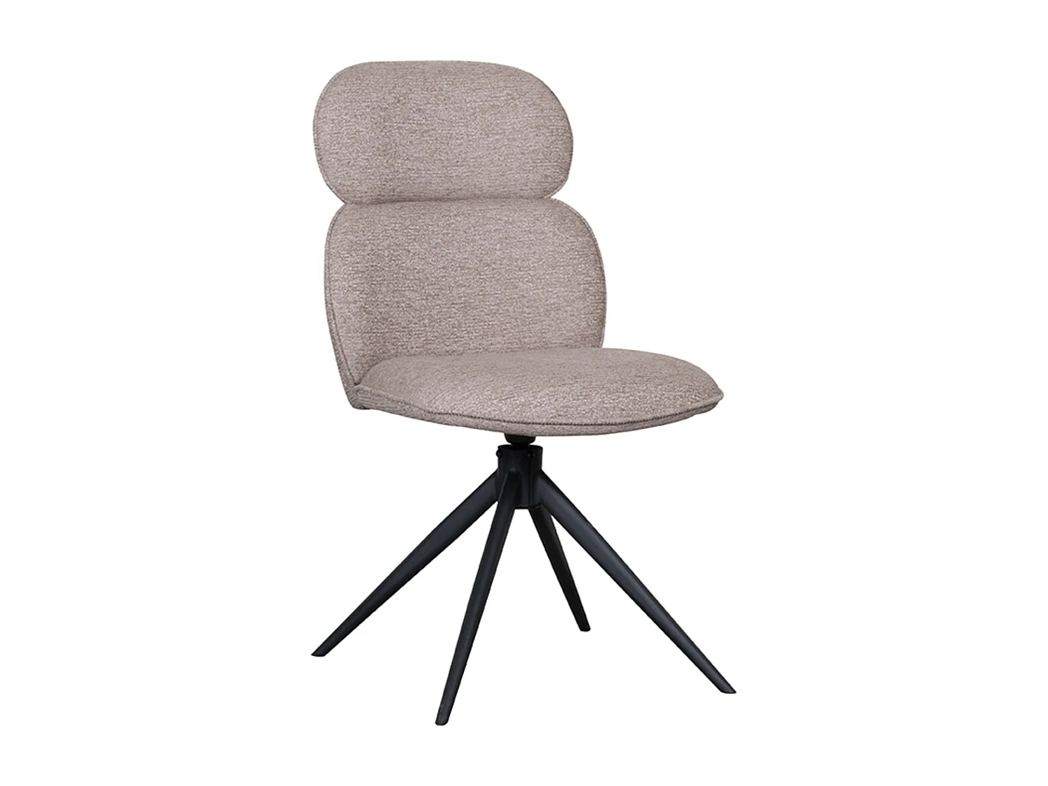 Chaise de salle à manger Finn - Naturel - Boucle - lot de 2