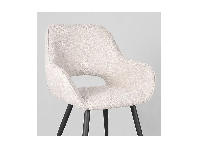 Eetkamerstoel Fer - Naturel - Boucle - set van 2