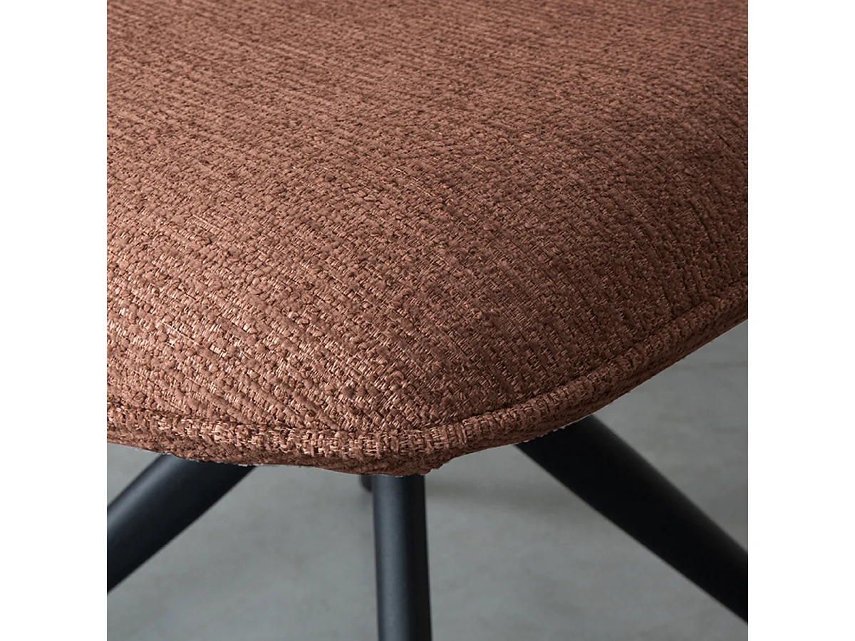 Chaise de salle à manger Finn - Terra - Boucle - lot de 2