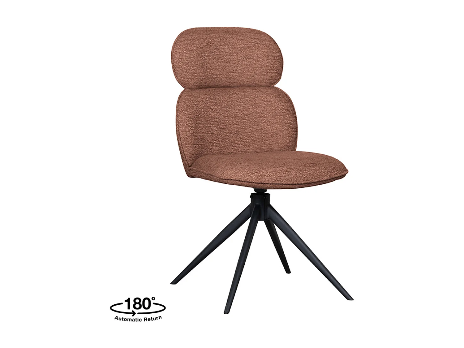 Chaise de salle à manger Finn - Terra - Boucle - lot de 2