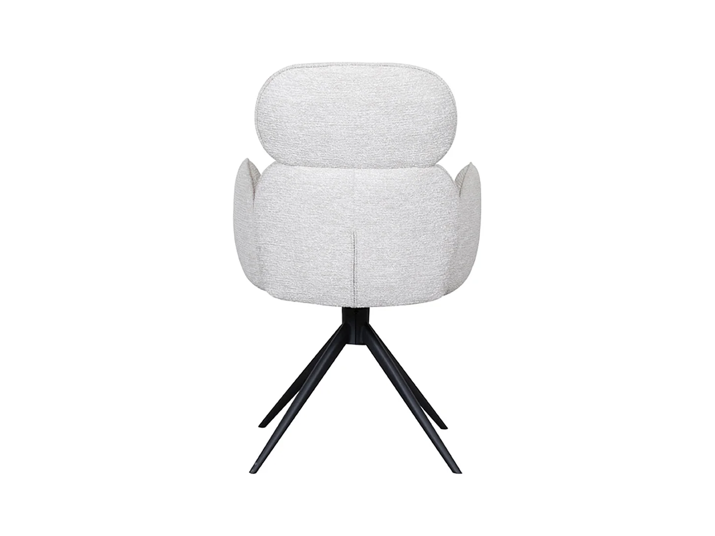 Chaise de salle à manger Vidar - Naturel - Boucle - lot de 2