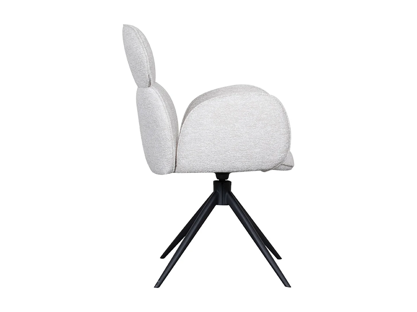Chaise de salle à manger Vidar - Naturel - Boucle - lot de 2