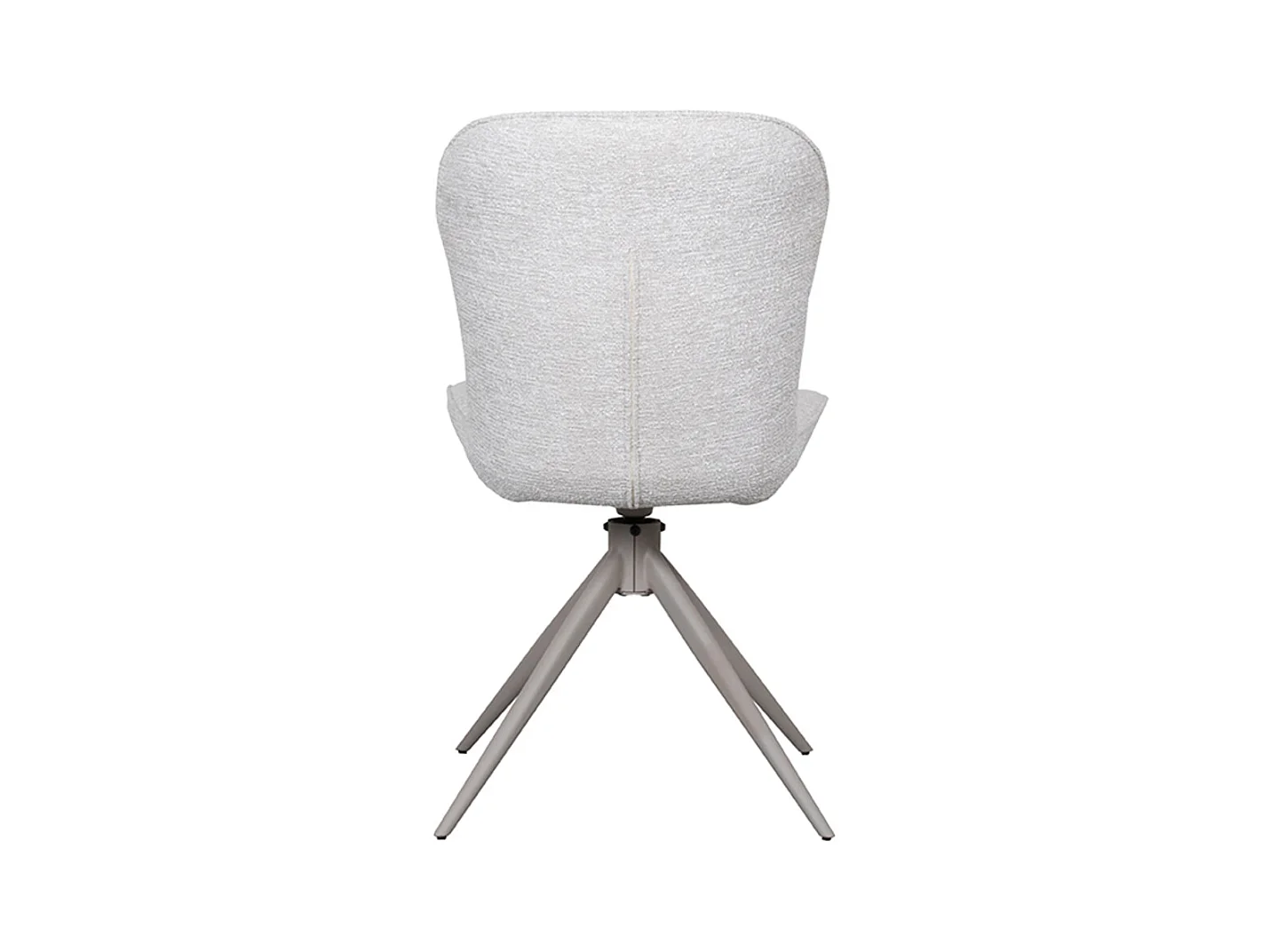 Chaise de salle à manger Thorben - Naturel - Tissu - Lot de 2