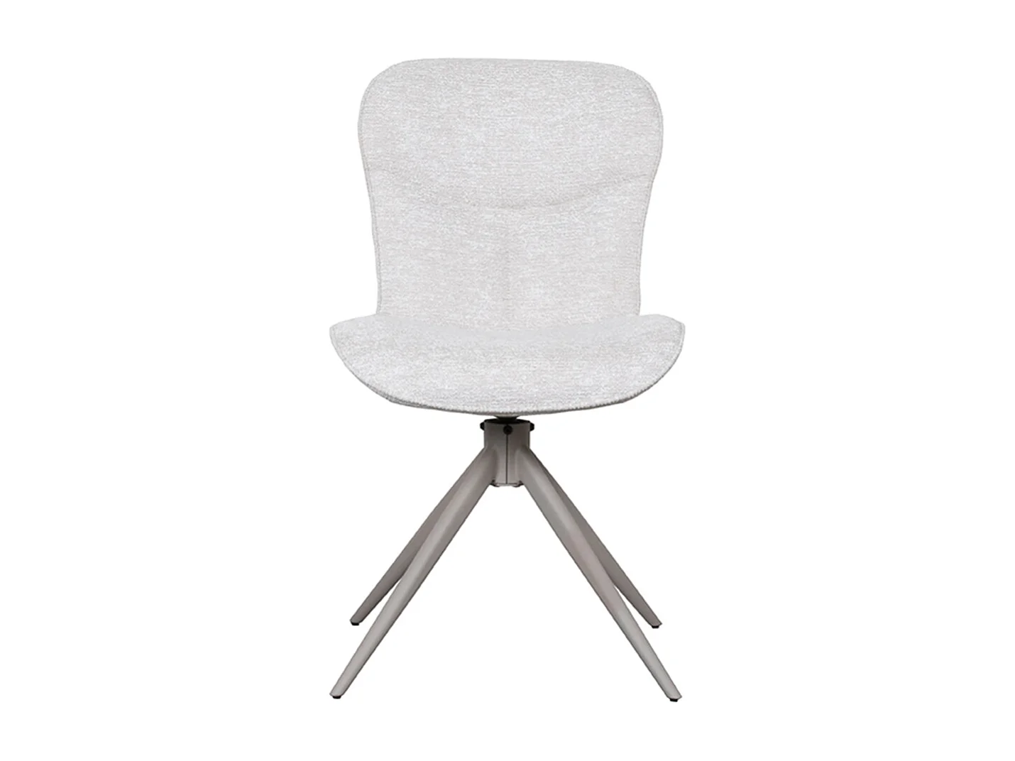 Chaise de salle à manger Thorben - Naturel - Tissu - Lot de 2