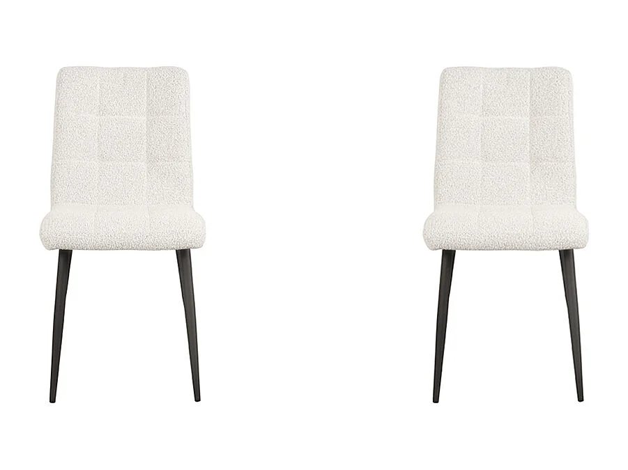 Esszimmerstuhl Juul 54x45x89 cm - Natur - Stoff - 2er-Set