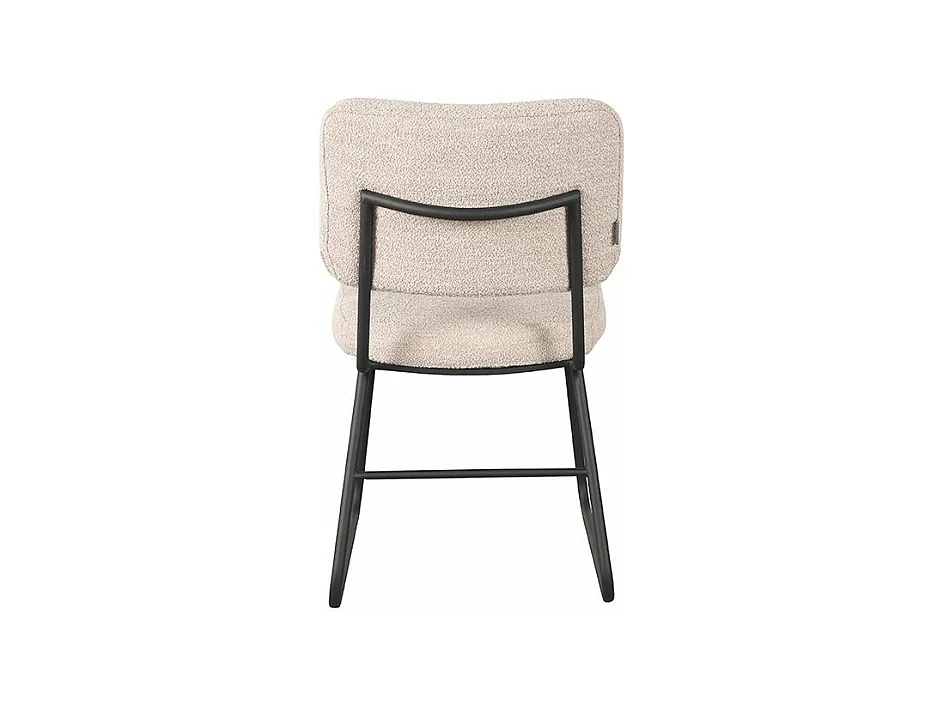 Chaise de salle à manger Noah - Naturel - Boucle - lot de 2