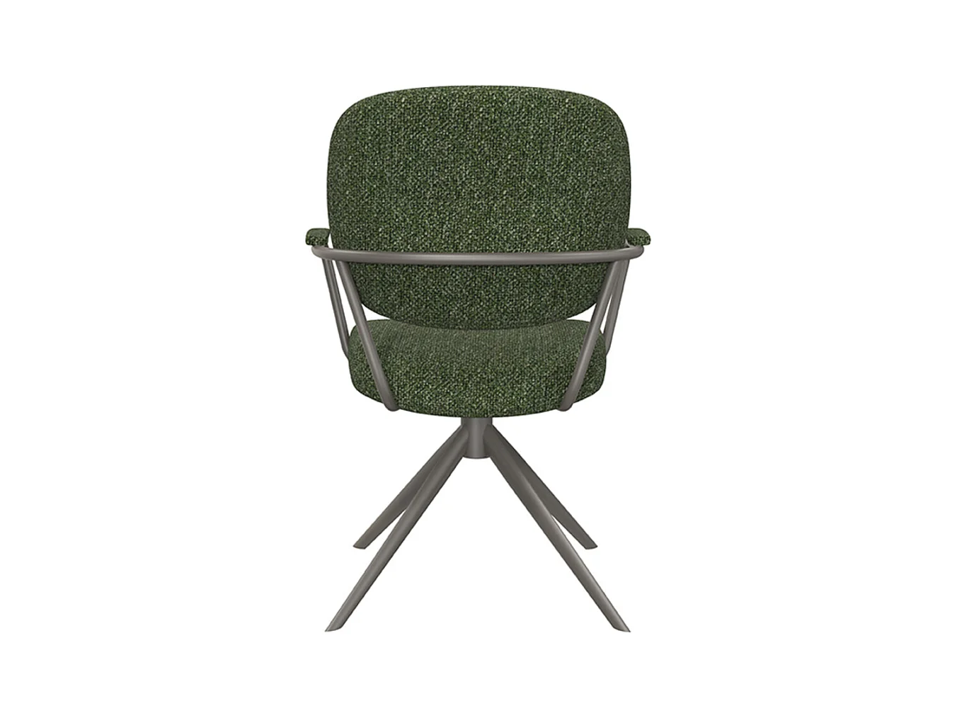 Chaise de salle à manger Basel - Forest - Boucle - lot de 2