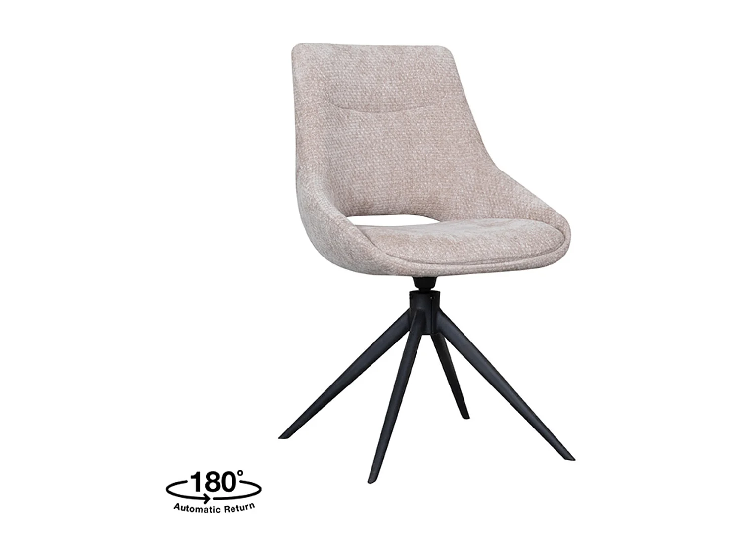 Chaise de salle à manger Marlow - Clay - Elite - lot de 2