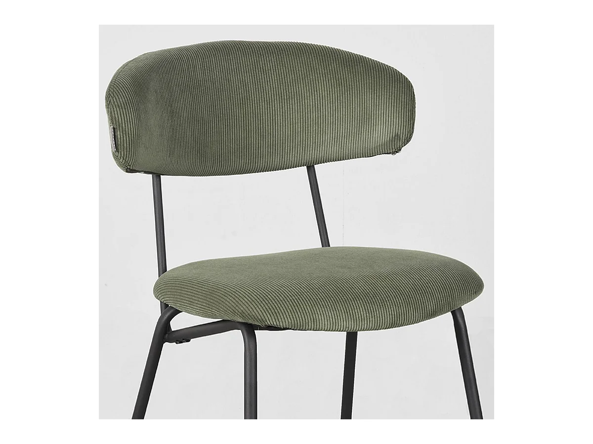 Chaise de salle à manger Zack - Forest - Ribcord - lot de 2