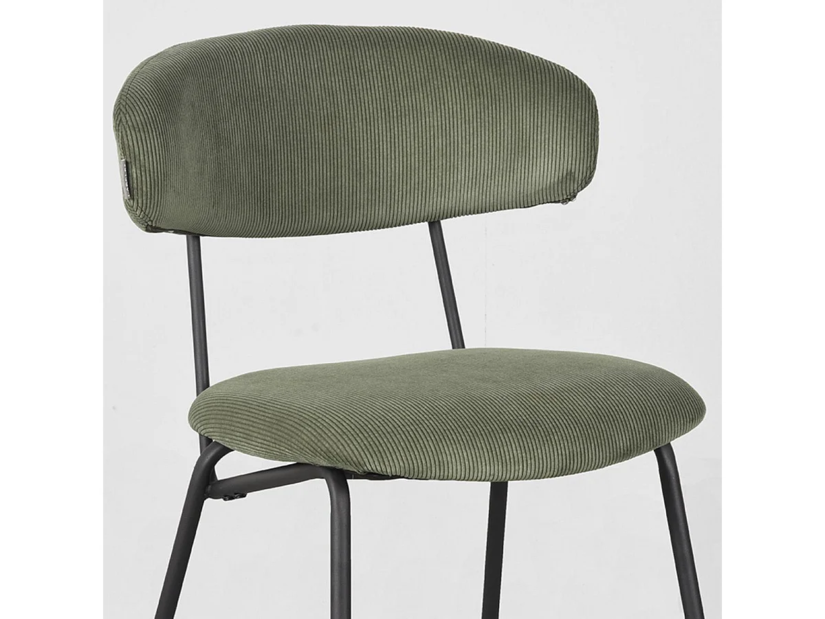 Chaise de salle à manger Zack - Forest - Ribcord - lot de 2