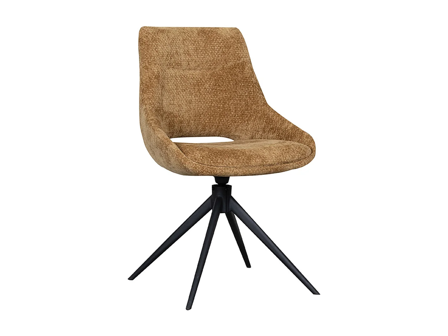 Chaise de salle à manger Marlow - Ocre - Elite - lot de 2