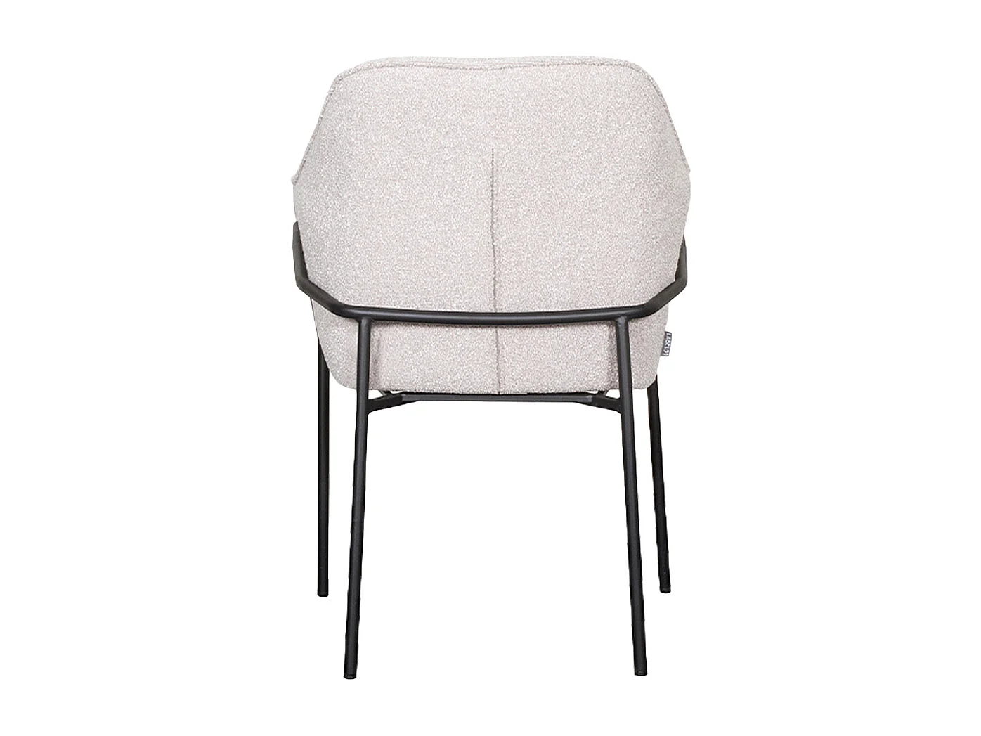 Chaise de salle à manger Dexter - Naturel - Boucle - lot de 2