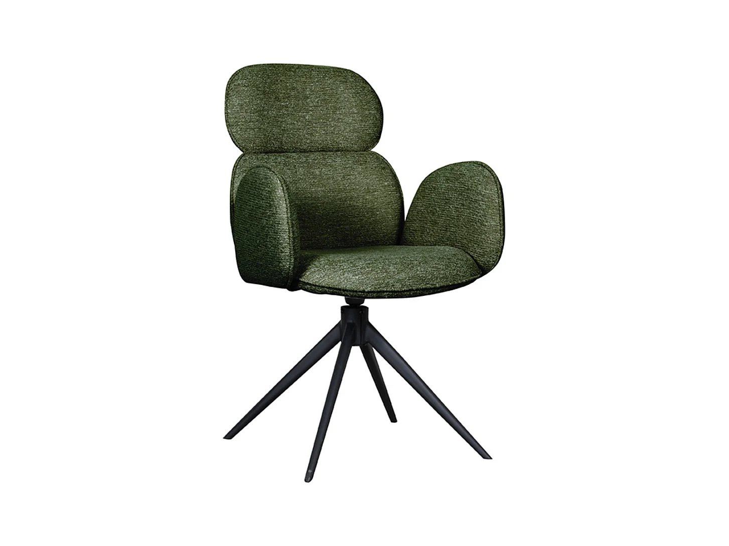 Chaise de salle à manger Vidar - Forest - Boucle - lot de 2