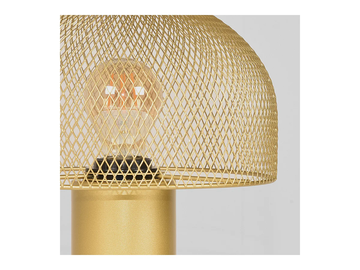 Lampe de table Fungo 23x23x29 cm - Doré - Métal