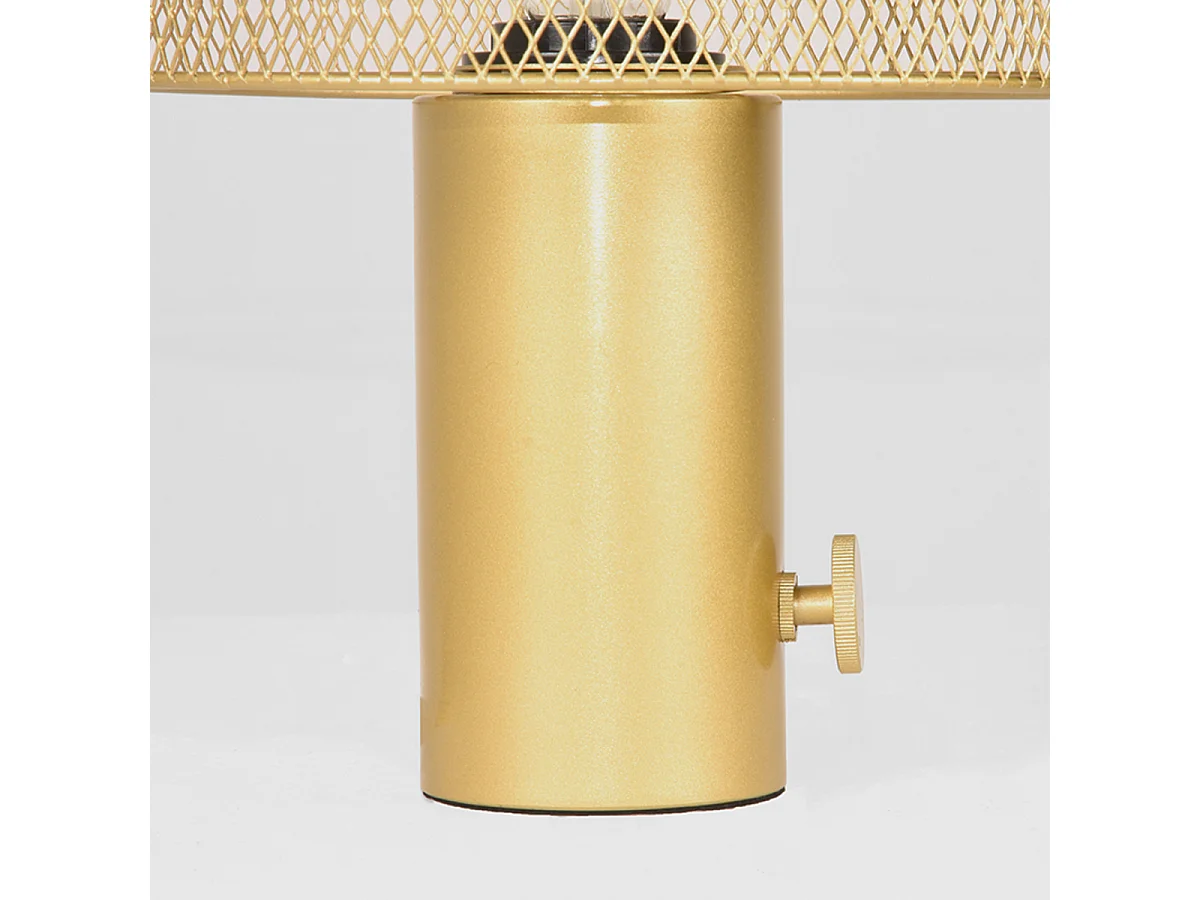 Lampe de table Fungo 23x23x29 cm - Doré - Métal