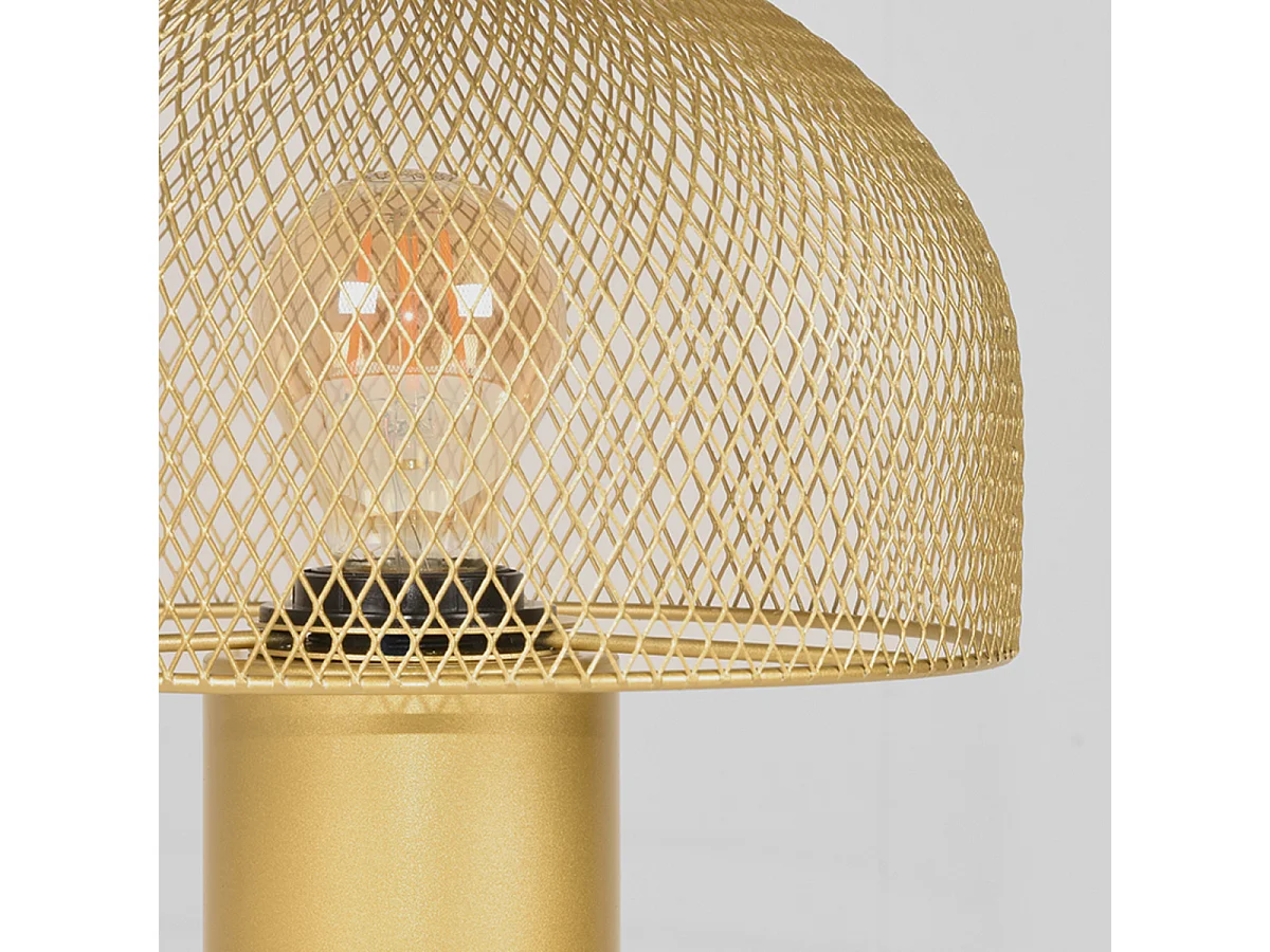Lampe de table Fungo 23x23x29 cm - Doré - Métal