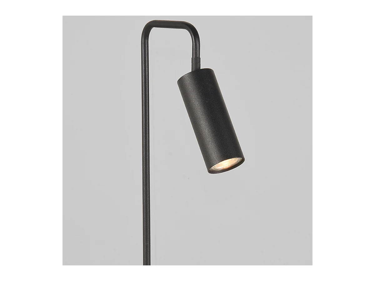 Lampe de table Ferroli - Noir - Métal - 15x15x30 cm