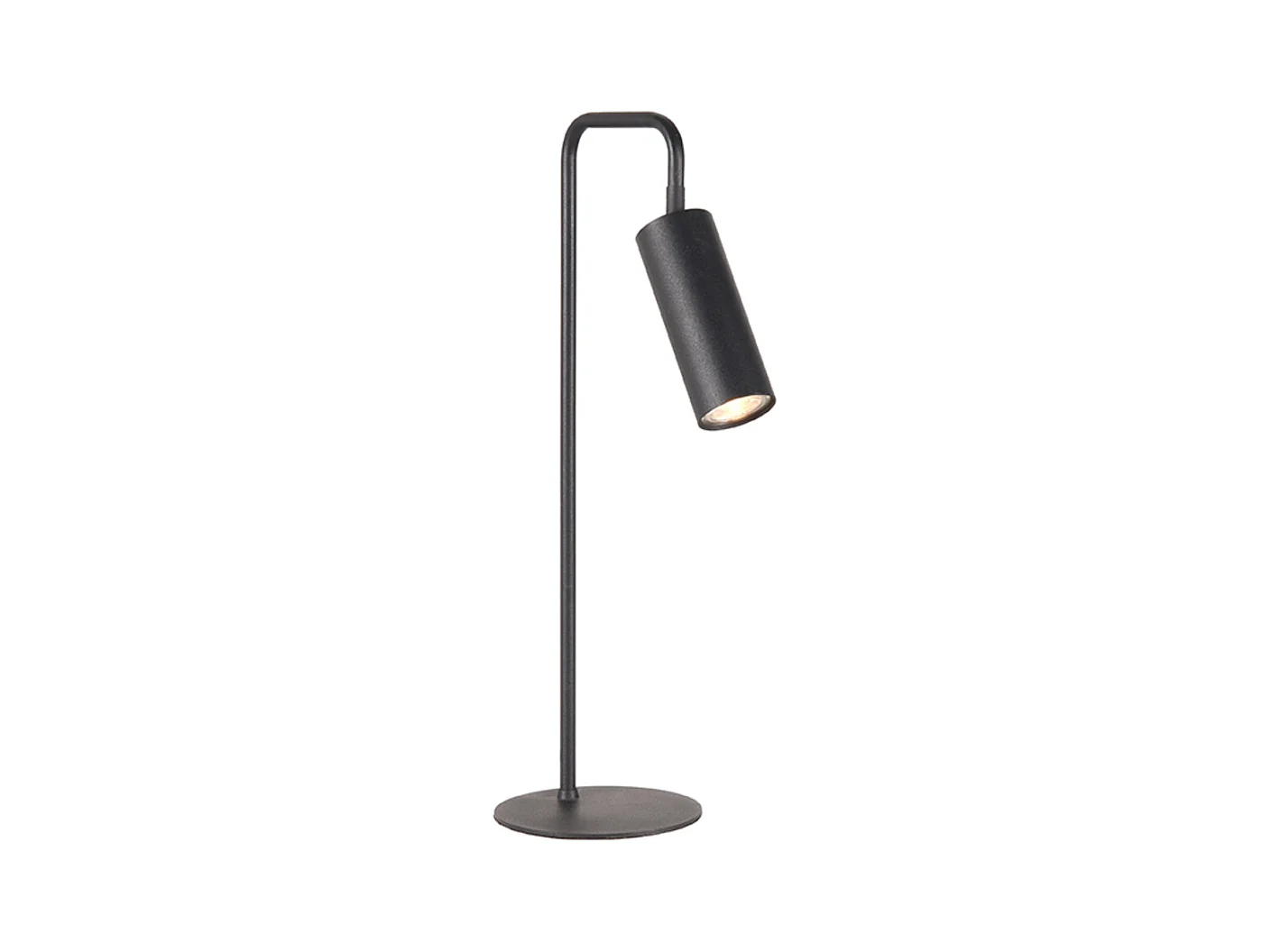 Lampe de table Ferroli - Noir - Métal - 15x15x30 cm