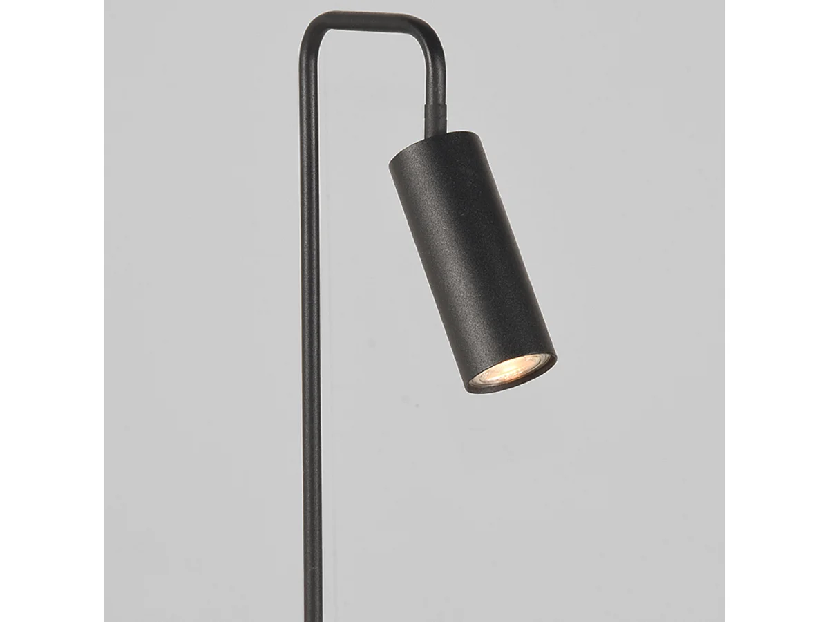 Lampe de table Ferroli - Noir - Métal - 15x15x30 cm