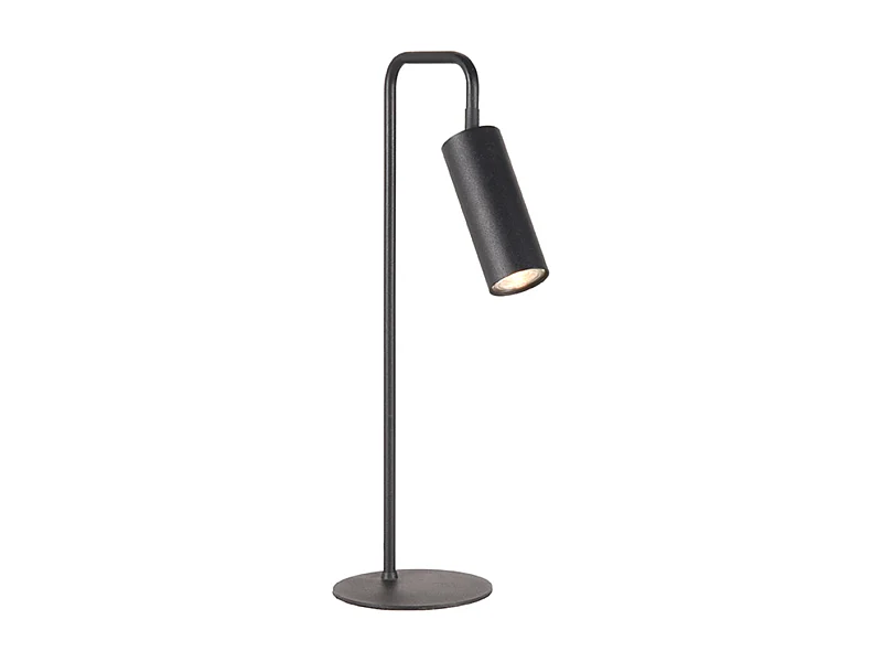 Lampe de table Ferroli - Noir - Métal - 15x15x30 cm