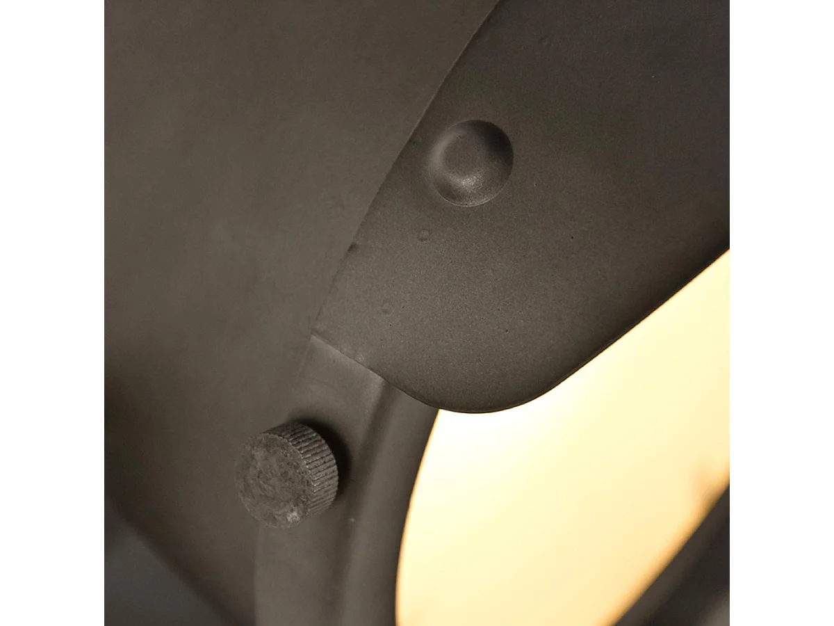 Tischlampe Cap - Gebrannter Stahl - Metall